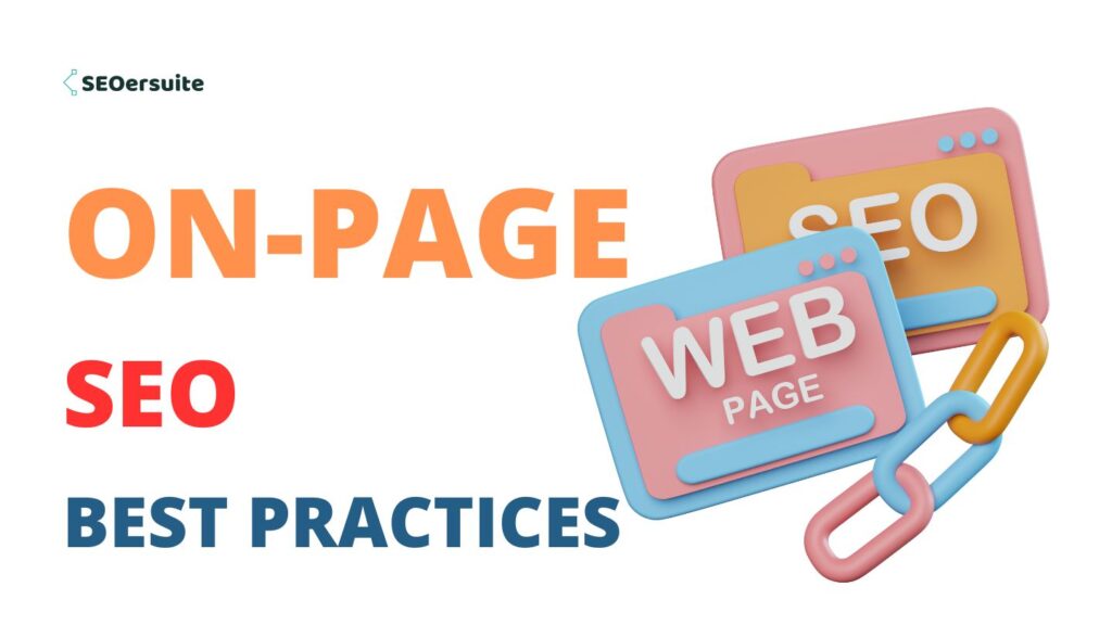 on page seo best practices a comprehensive guide